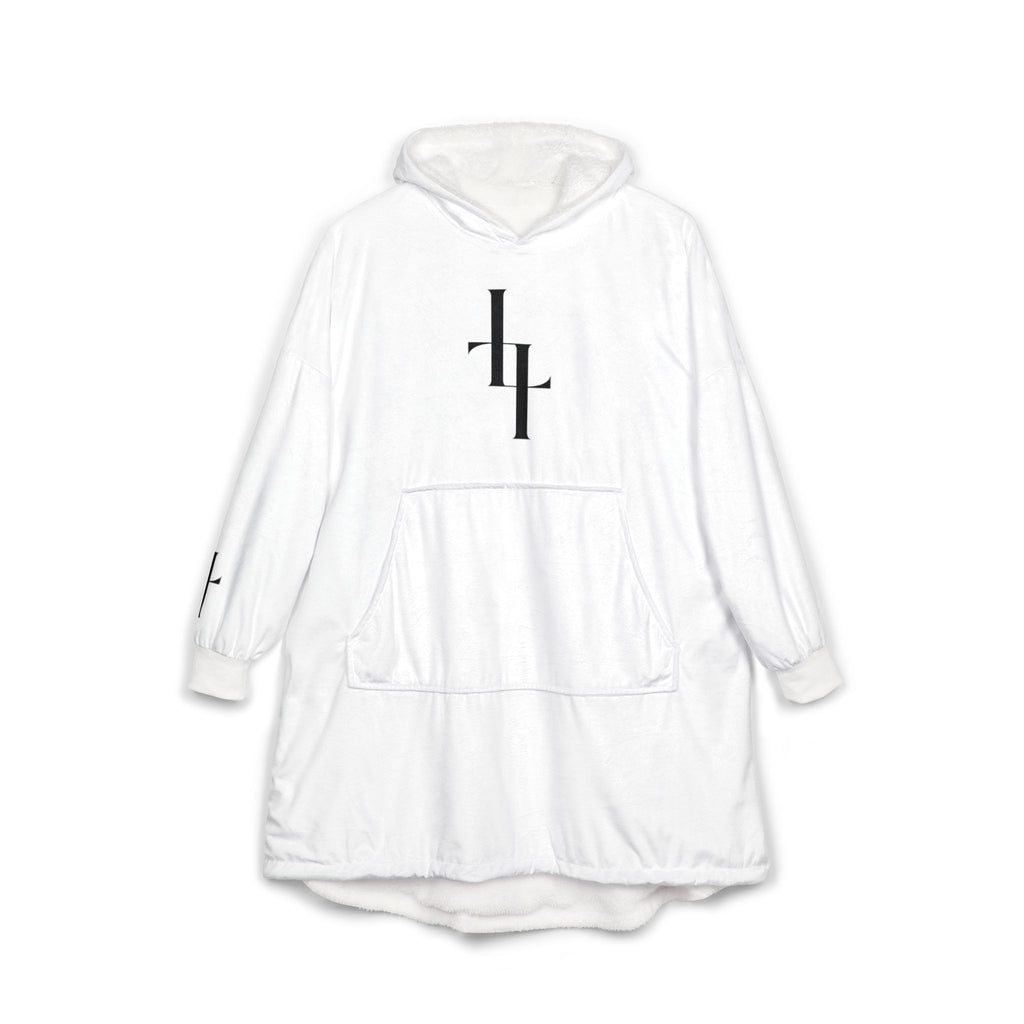 Lord Of Lords™ One B&W Women White Hooded Blanket