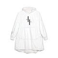 Lord Of Lords™ One B&W Women White Hooded Blanket