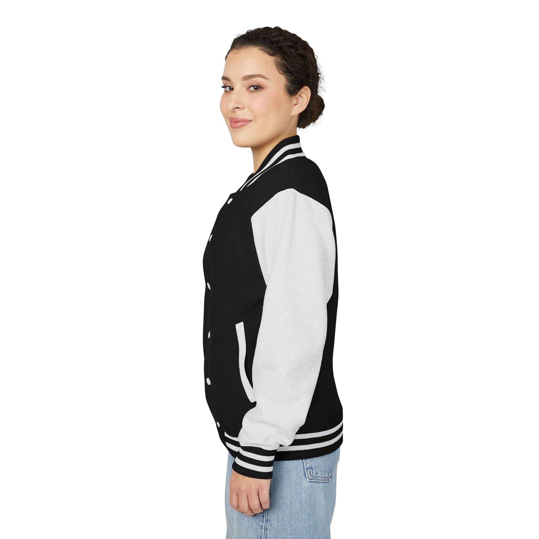 Lord Of Lords™ One B&W Women Letterman Jacket