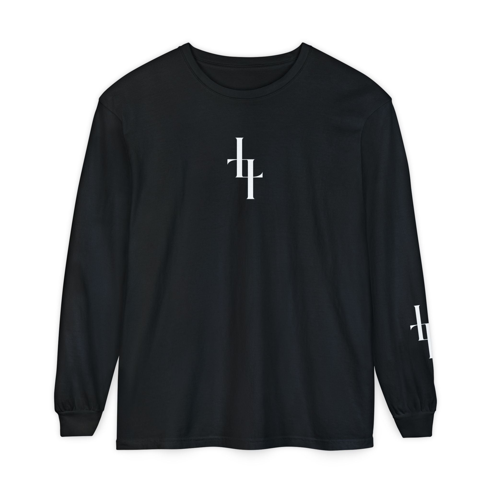 Lord Of Lords™ One B&W Men Black Long Sleeve Shirt