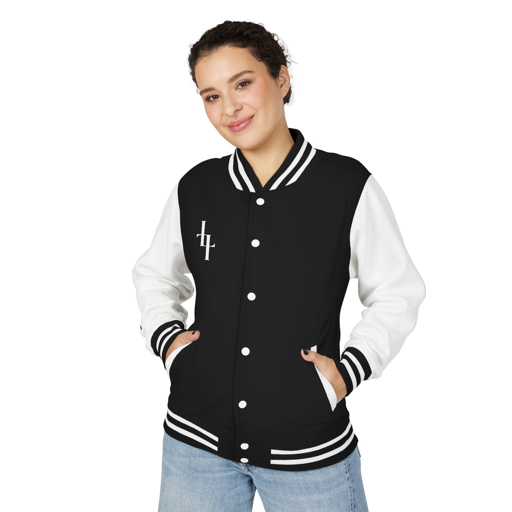 Lord Of Lords™ One B&W Women Letterman Jacket