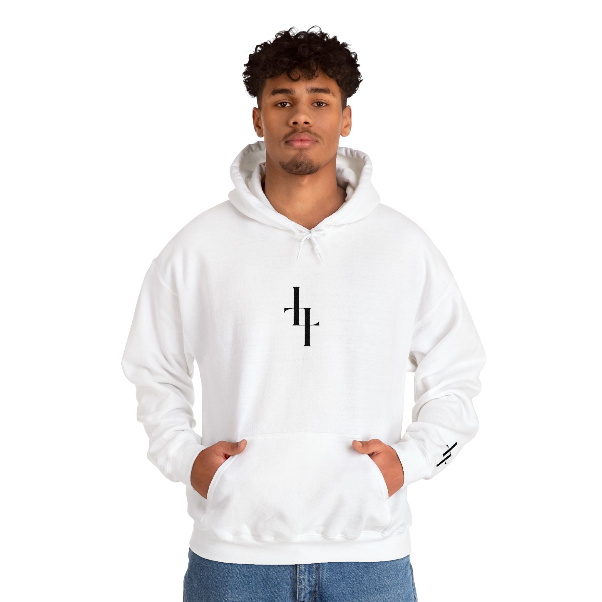 Lord Of Lords™ One B&W Men White Hoodie