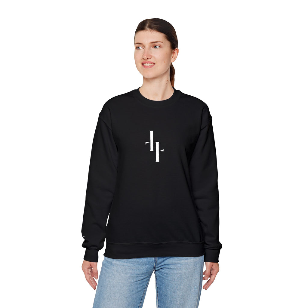 Lord Of Lords™ One B&W Women Black Crewneck Sweatshirt