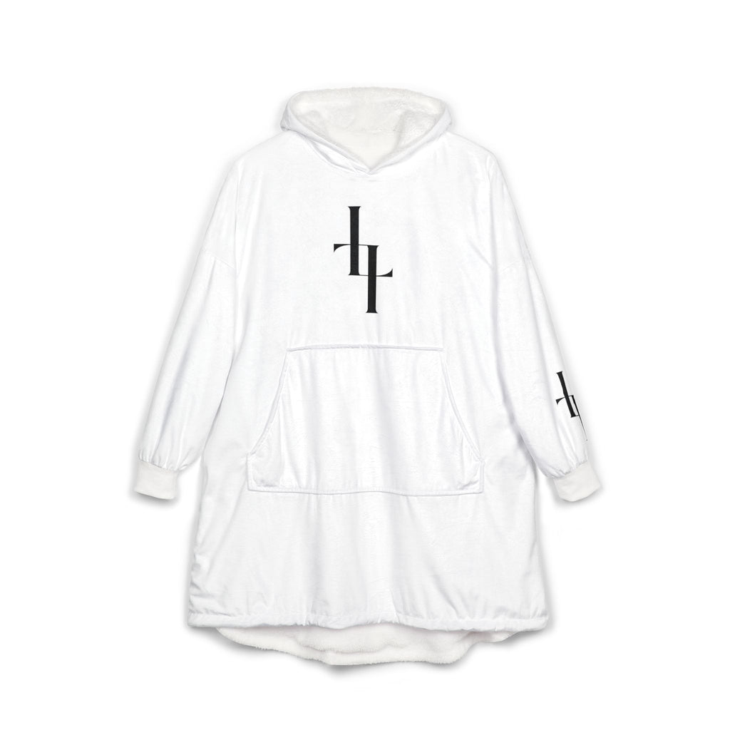 Lord Of Lords™ One B&W Men White Hooded Blanket