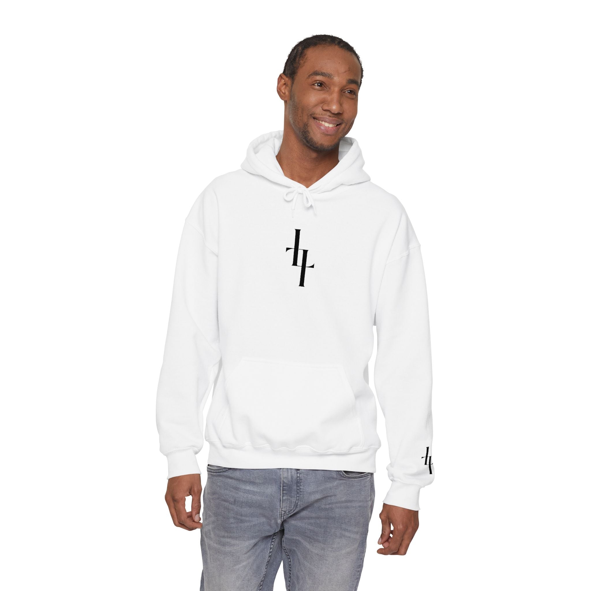 Lord Of Lords™ One B&W Men White Hoodie