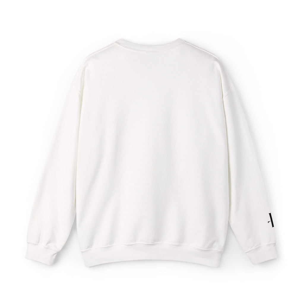 Lord Of Lords™ One B&W Women White Crewneck Sweatshirt