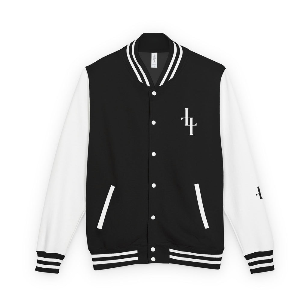 Lord Of Lords™ One B&W Men Letterman Jacket