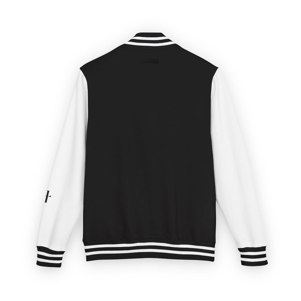 Lord Of Lords™ One B&W Men Letterman Jacket