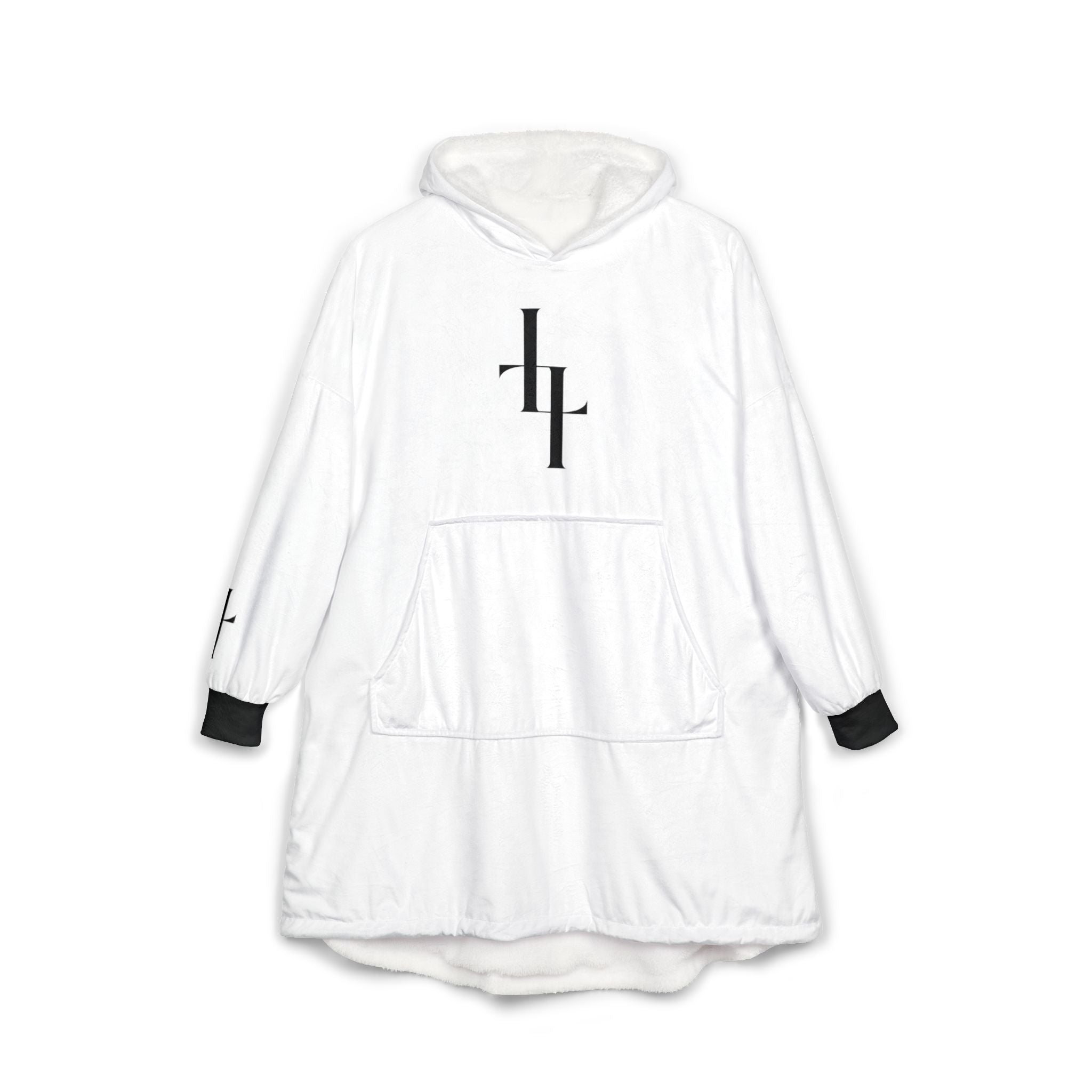 Lord Of Lords™ One B&W Women White Hooded Blanket