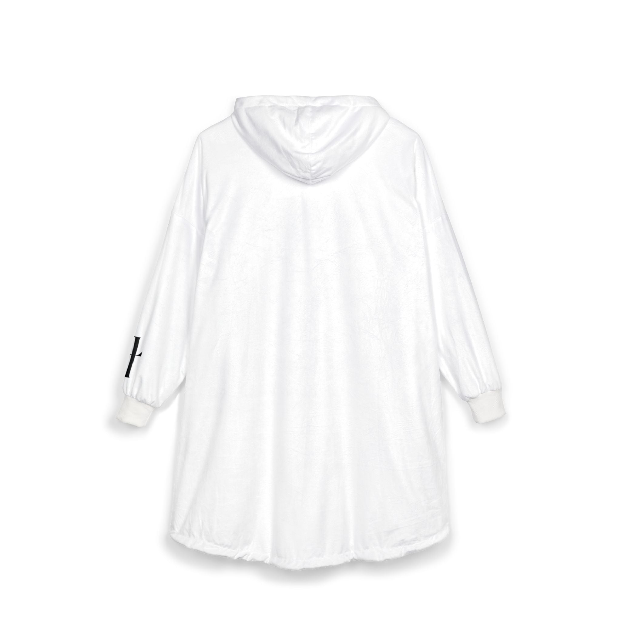 Lord Of Lords™ One B&W Men White Hooded Blanket